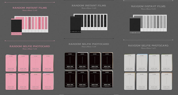 BLACKPINK - BORN PINK [BOX SET ver.] 2nd Album+Folded Poster (BLACK ver.)