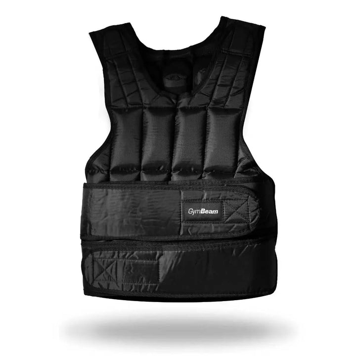 GymBeam Gewichtsweste - Effektives Fitness-Accessoire, mit Klettverschluss, anpassbares Gewicht, ver
