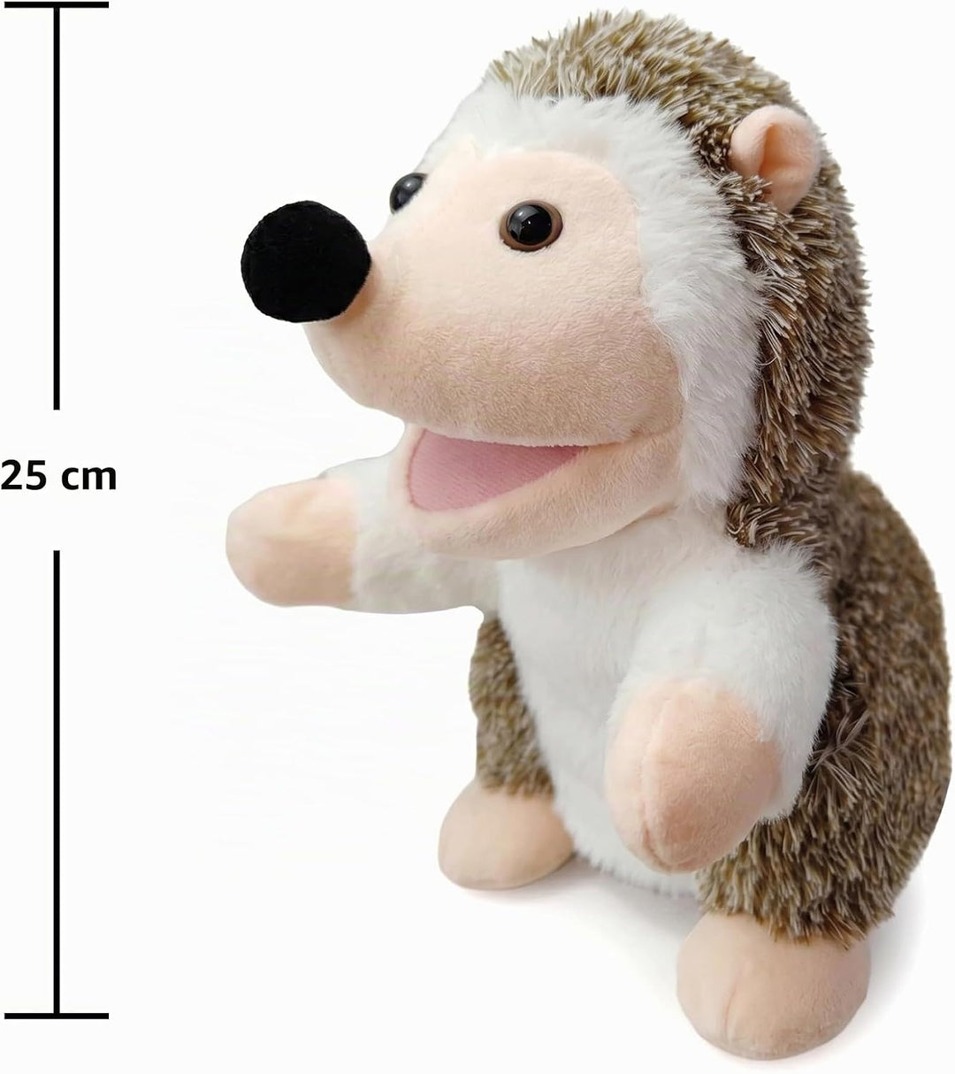 2026 Tierhandpuppen für Kinder,Kleinkind enthält Wolf,Tiger,Löwe,AFFE und bewegliche offene Münder,p