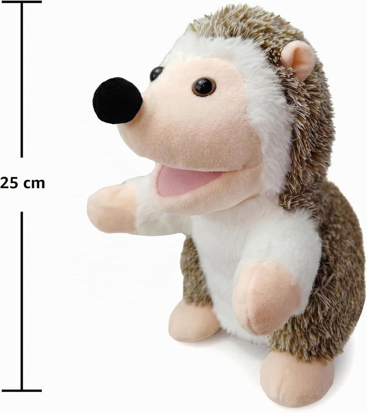 2026 Tierhandpuppen für Kinder,Kleinkind enthält Wolf,Tiger,Löwe,AFFE und bewegliche offene Münder,p