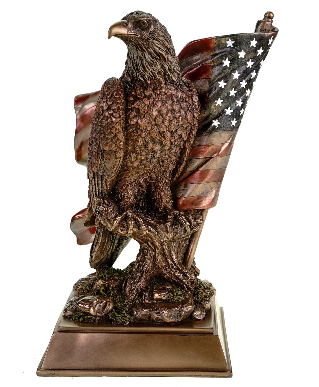 Veronese Weisskopfseeadler mit US Flagge Adler Freiheitsstatue Statue of Liberty Figur Skulptur