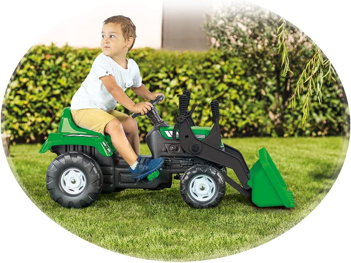 Dolu Ranchero Traktor mit bewegbarem Eimer und Anh?nger, f?r drinnen und drau?en, Pedalbetriebenes K