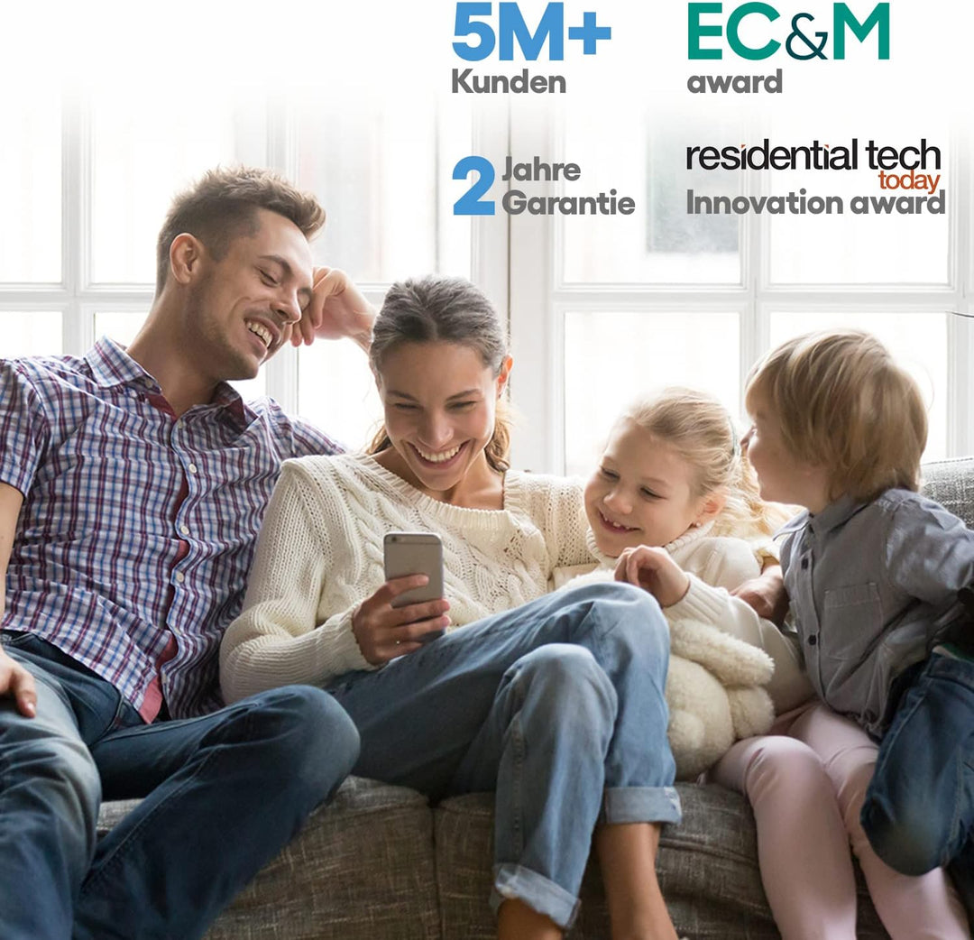 Shelly Plus 2PM | Wlan & Bluetooth 2 Kanäle Smart Relais Schalter mit Leistungsmessung | Hausautomat