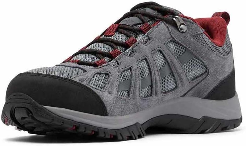 Columbia Redmond III WP wasserdichte Wanderschuhe für Herren 40 EU Grau, 40 EU Grau