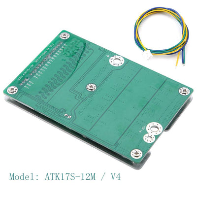 Lithium-Batterie-Schutzplatine, 17s 60V 50A BMS Li-Ionen-Batterie-Ladeschutzplatine mit Balance-Funk