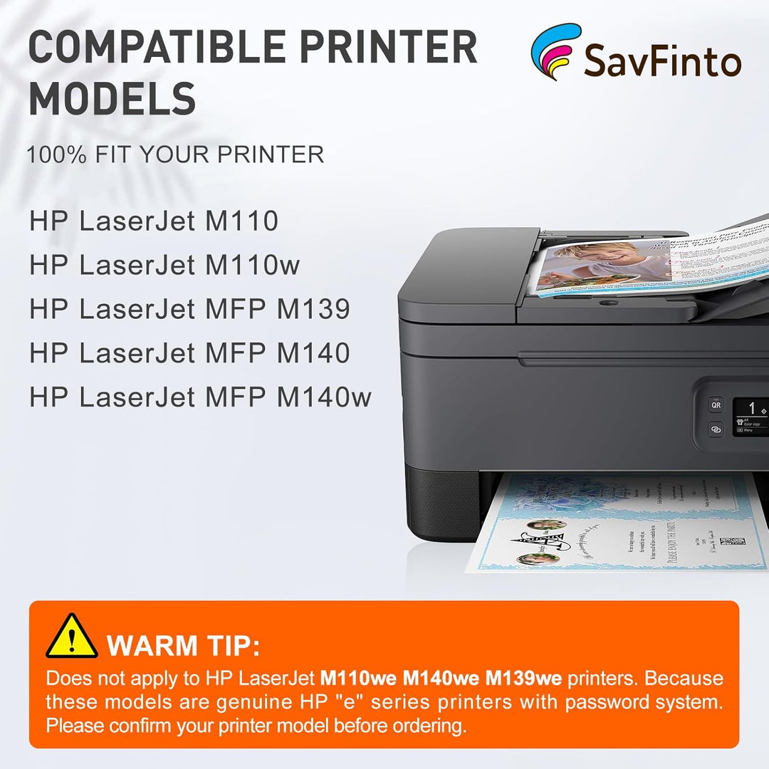SavFinto 142A (MIT CHIP) Toner Ersatz für HP W1420AX 142X W1420A 142A Kartusche Kompatibel für HP La