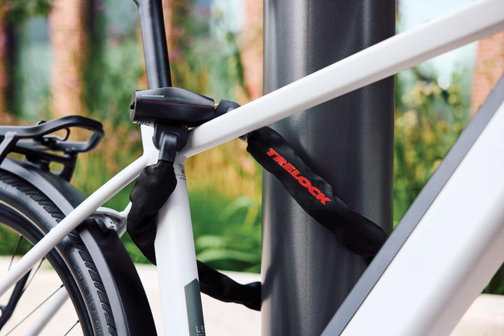 TRELOCK BC 480 Kettenschloss – Länge 110 cm – Kettenglieder 8 mm – Sicherheitsstufe 13 – Fahrradschl
