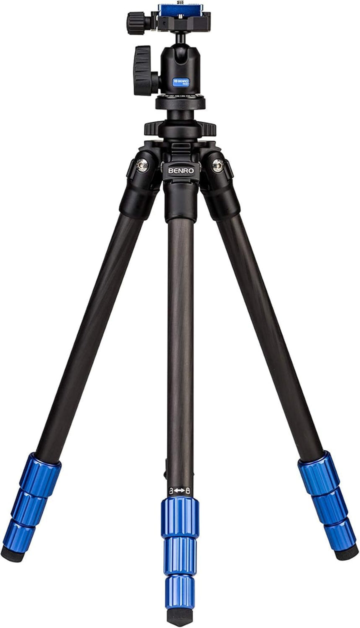 BENRO Slim TSL08AN00 Aluminium Stativ Kit mit Kugelkopf N00, Slim