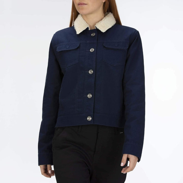 Hurley Damen W Trouper Sherpa Jacket Weste XS Obsidian, XS Obsidian