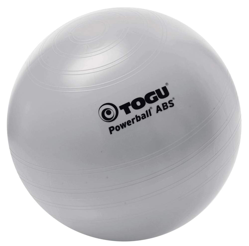 TOGU Gymnastikball Powerball ABS (Berstsicher) 75 cm silber, 75 cm silber