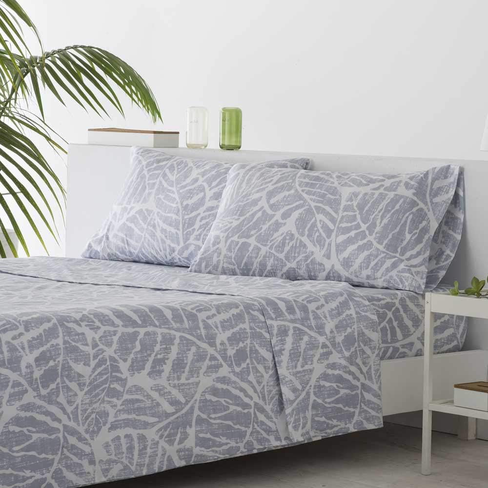 COTTON ARTean Artedo Bettwäsche-Set, 150 x 190/200 cm, hypoallergen. Cama 150 X 190/200 Grau, Cama 1