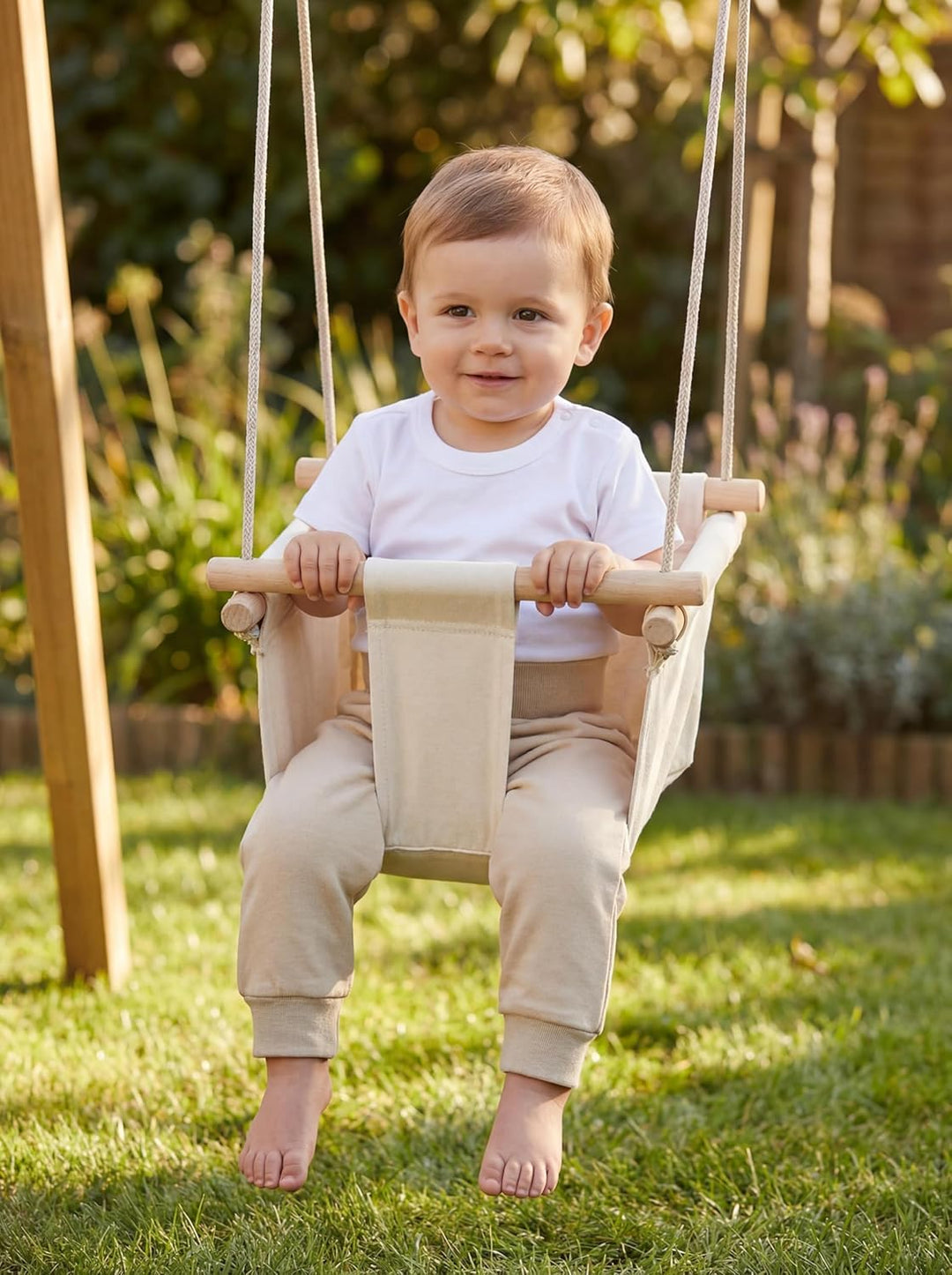 TupTam Baby Jungen Kurzarm T-Shirt mit Aufdruck Unifarben Sterne Streifen 5er Set, 56 Weiß