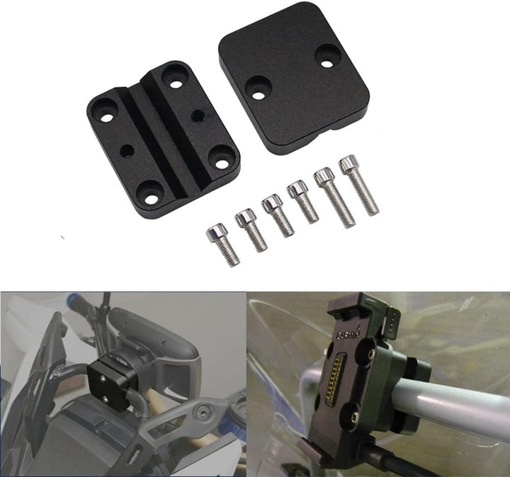 iSpchen Motorrad Navigationshalter GPS Navigatorhalterung Handyhalter Motorrad GPS Handy Halterung M