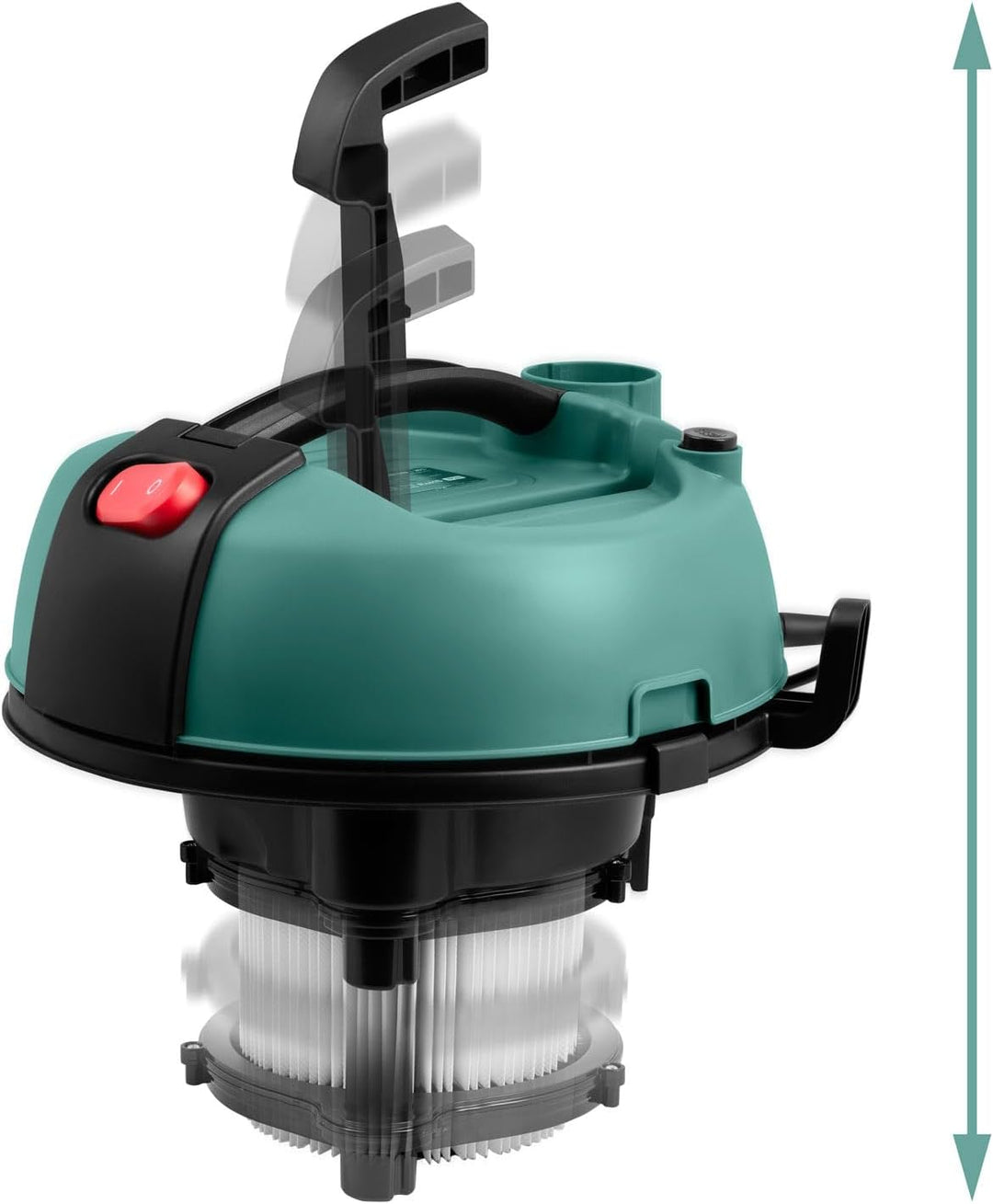 Humberg Industriesauger Nass Und Trockensauger 20 l 1200 W Industriestaubsauger Ohne Beutel Werkstat