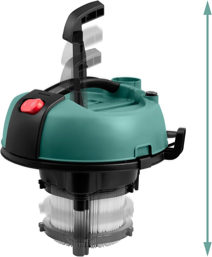 Humberg Industriesauger Nass Und Trockensauger 20 l 1200 W Industriestaubsauger Ohne Beutel Werkstat
