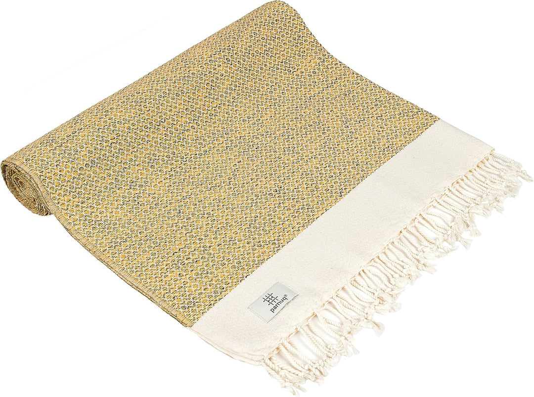 Strandtuch XXL Saunatuch Badetuch Hamamtuch Gross Baumwolle Duschtuch Pestemal Handtuch Fouta Pareo