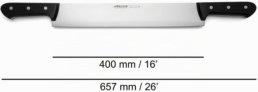 Arcos Serie Universal - Käsemesser - Klinge Nitrum Edelstahl 400 mm - HandGriff Polyoxymethylen (POM