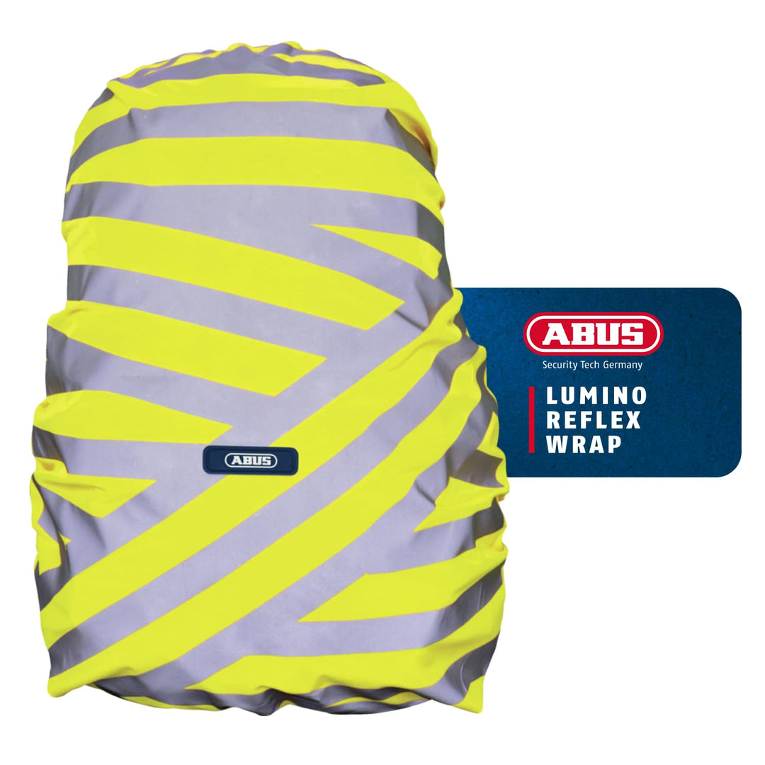 ABUS reflektierender Regenschutz für Rucksäcke - Lumino X-Urban Cover - wasserdichter & sichtbarer R