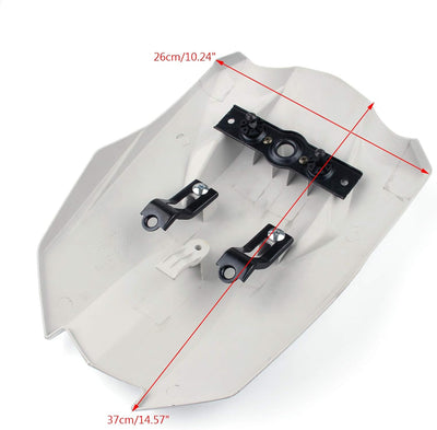 Topteng Motorrad Hinten Sozius-Sitz, Motorrad Fondpassagier Soziusabdeckung ABS Pad Motor Verkleidun