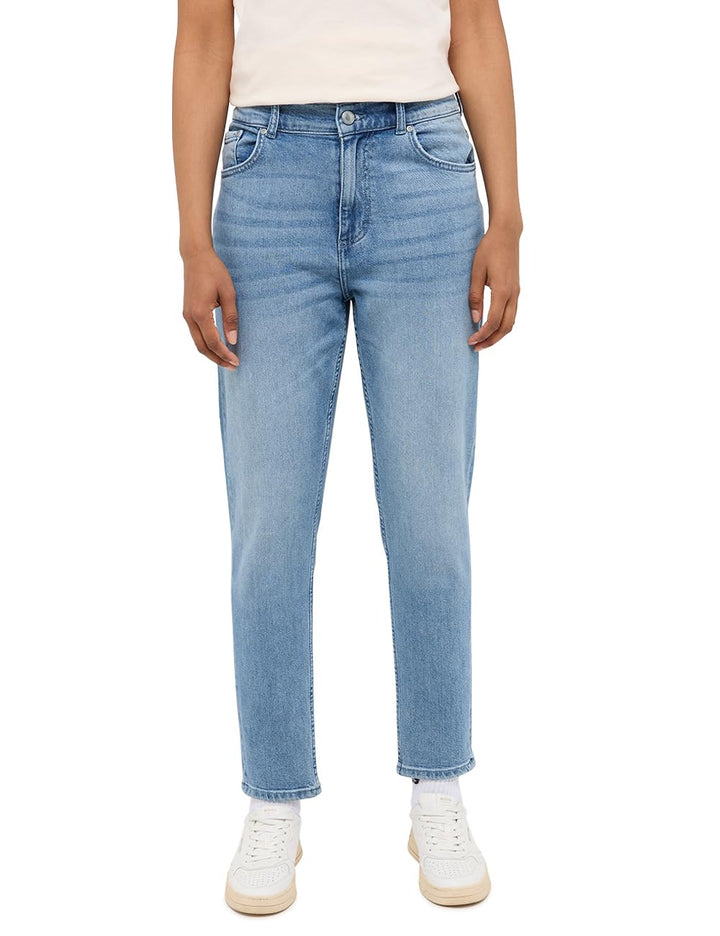MUSTANG Damen Jeans Hose Crosby 25W / 32L Mittelblau 682, 25W / 32L Mittelblau 682