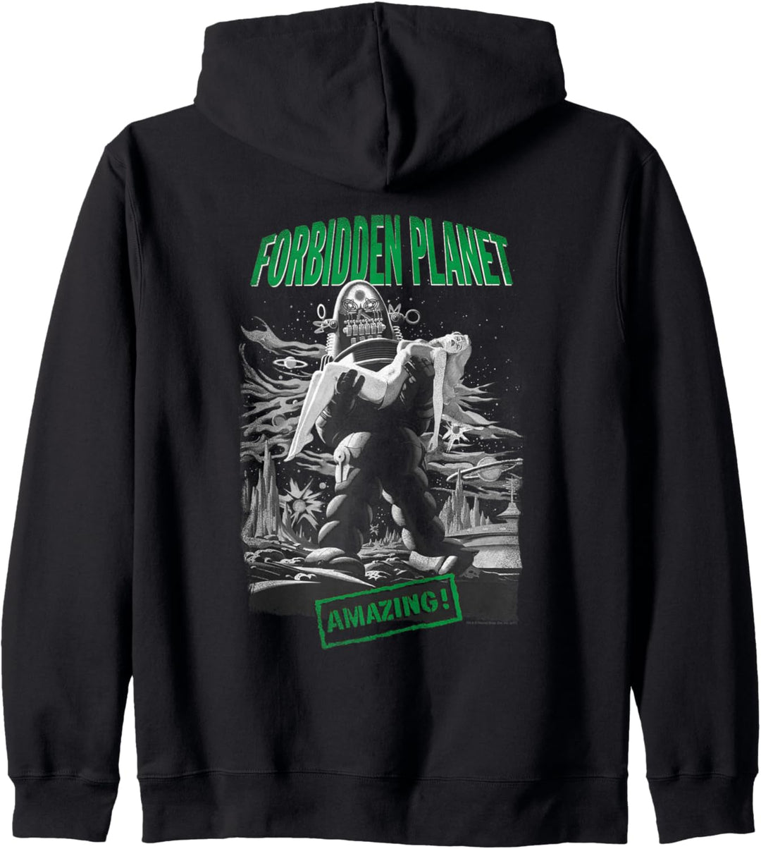 Forbidden Planet Robot Poster Kapuzenjacke