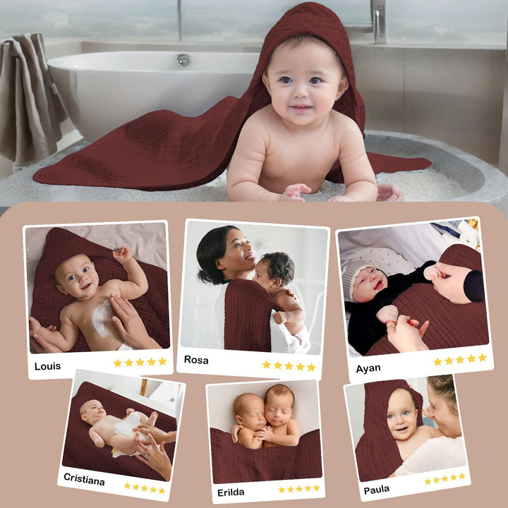 Baby Handtuch Mit Kapuze, Kapuzenhandtuch, Decke Und Badetuch Neugeborene MäDchen &amp; Jungen, Erstauss