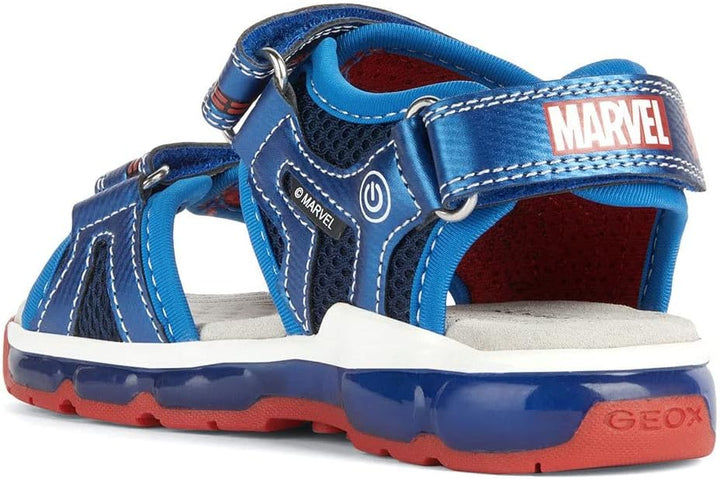 Geox Jungen J Android Boy Sandal 31 EU Navy Royal, 31 EU Navy Royal