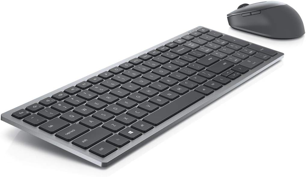 Dell KM7120W Kabelloses Bluetooth-Tastatur- und Maus-Set mit Mehreren Geräten, italienisches QWERTY,