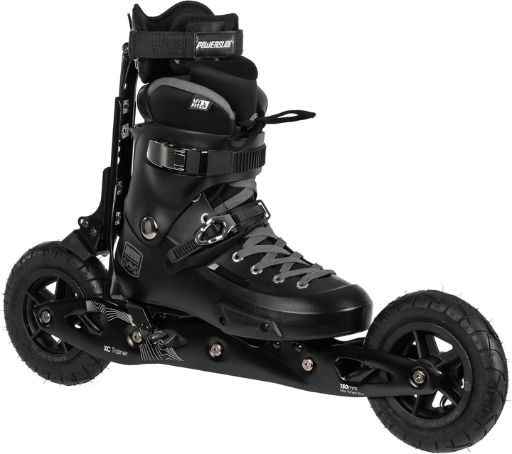 Powerslide Nordic Inline Skate XC Trainer 150, für Off-Road, für Damen und Herren 43-44, 43-44