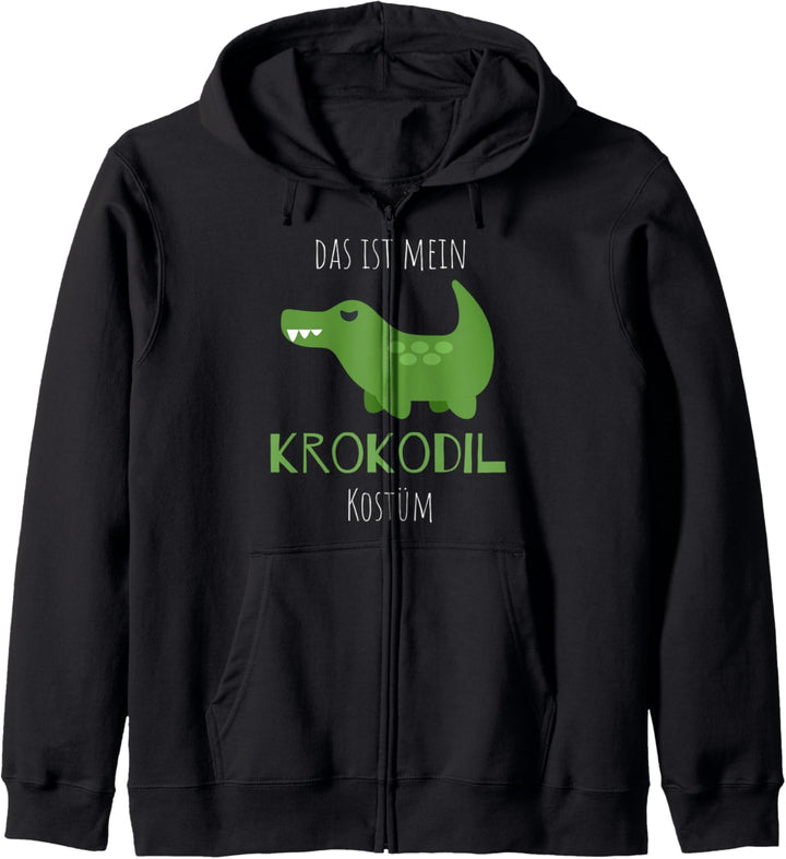 Das perfekte Motiv Alligator & Gruppen-Kostüm Party Umzug Kapuzenjacke