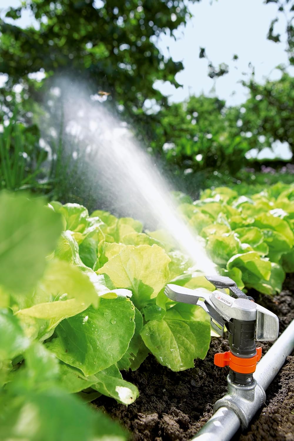 Gardena Premium Impuls-, Kreis- und Sektorenregnerkopf: Grossflächenregner für Stativ oder Rohrleitu