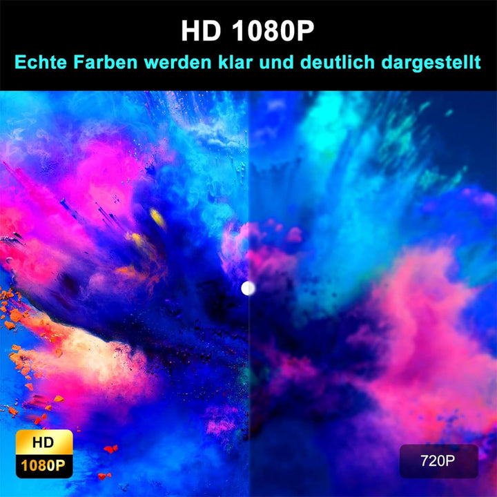 Wireless HDMI Transmitter and Receiver, 5.8G Kabellos Funkübertragung 4K Dekodierung, HDMI Wireless