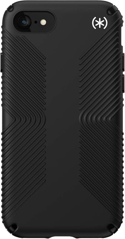 Speck-Produkte Presidio2 Grip-Schutzhülle, kompatibel mit iPhone SE (2020)/iPhone 8/iPhone 7, Schwar