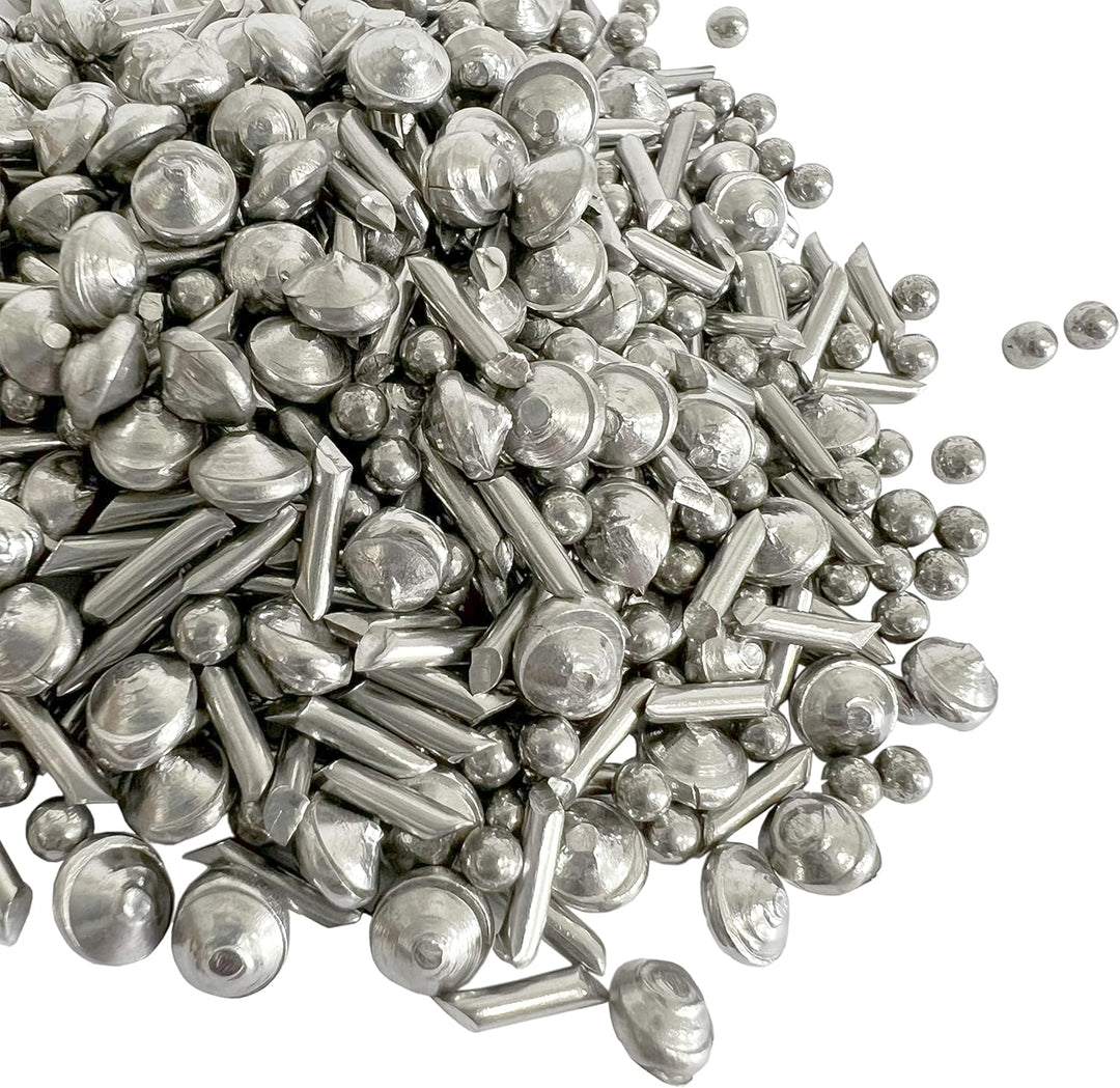Mixed Stainless Steel media bearings Shot Tumbling tumbler polishing metal 1kg by Jewellers Tools