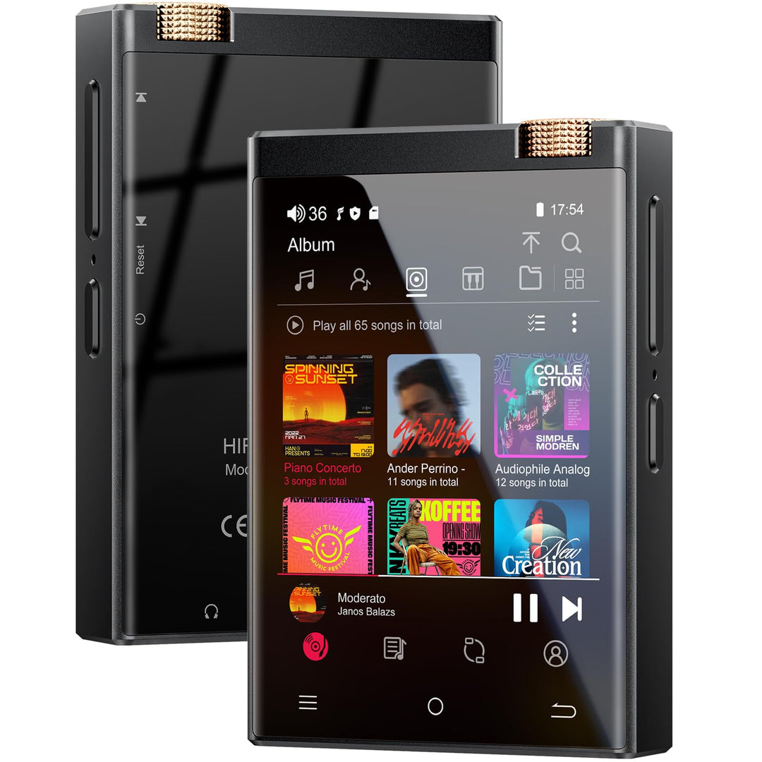 HiFi MP3 Player, Oilsky 80GB Android 9.0 Spotify MP3 mit Bluetooth und WiFi, 2,8&