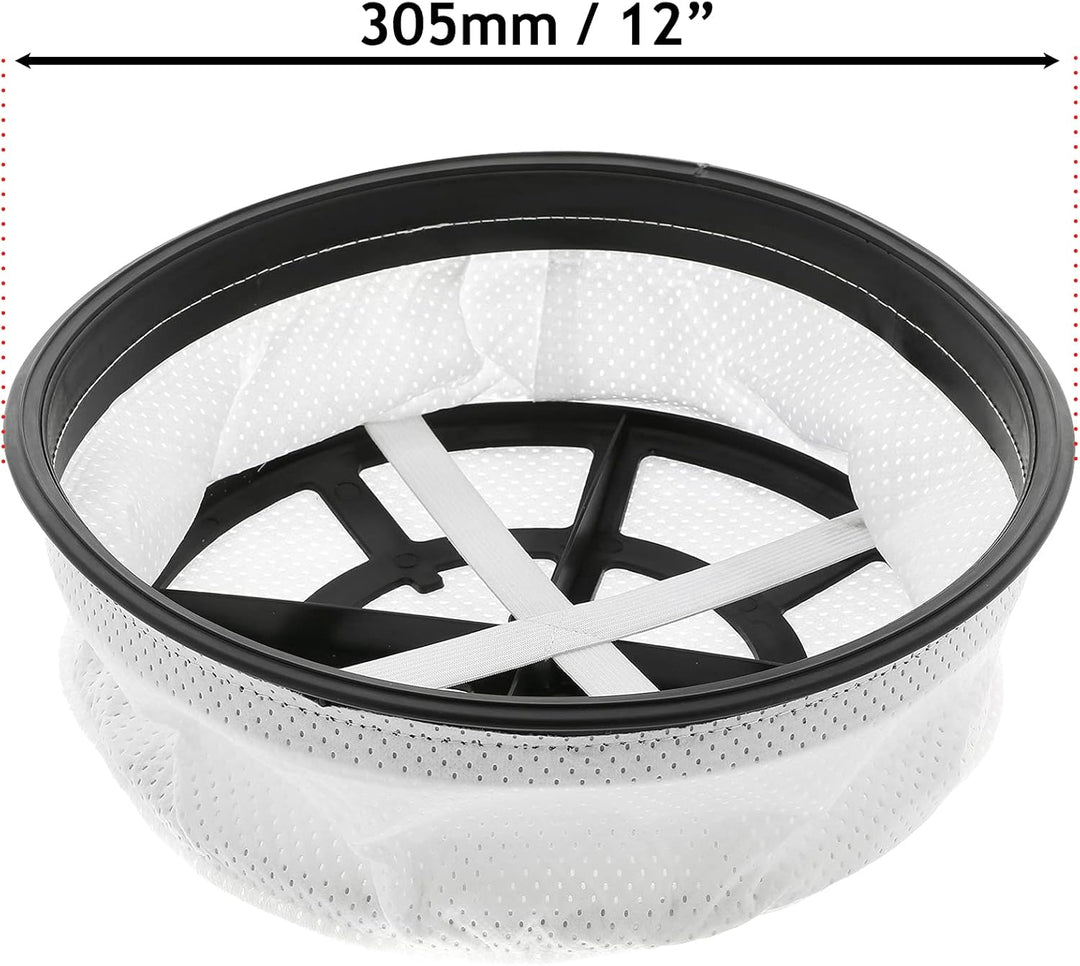 SPARES2GO 12" Rundfilter aus Mikrofasertuch kompatibel mit Numatic Henry Hetty James Staubsauger 12"