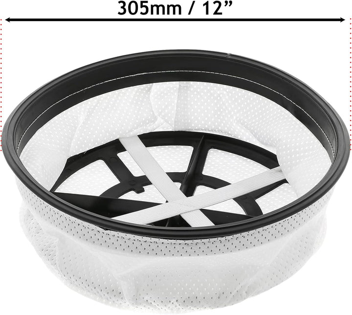 SPARES2GO 12" Rundfilter aus Mikrofasertuch kompatibel mit Numatic Henry Hetty James Staubsauger 12"