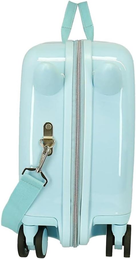 Disney Frozen Memories Kinderkoffer, Blau, 50 x 39 x 20 cm, Hartplastik, seitlicher Kombinationsvers