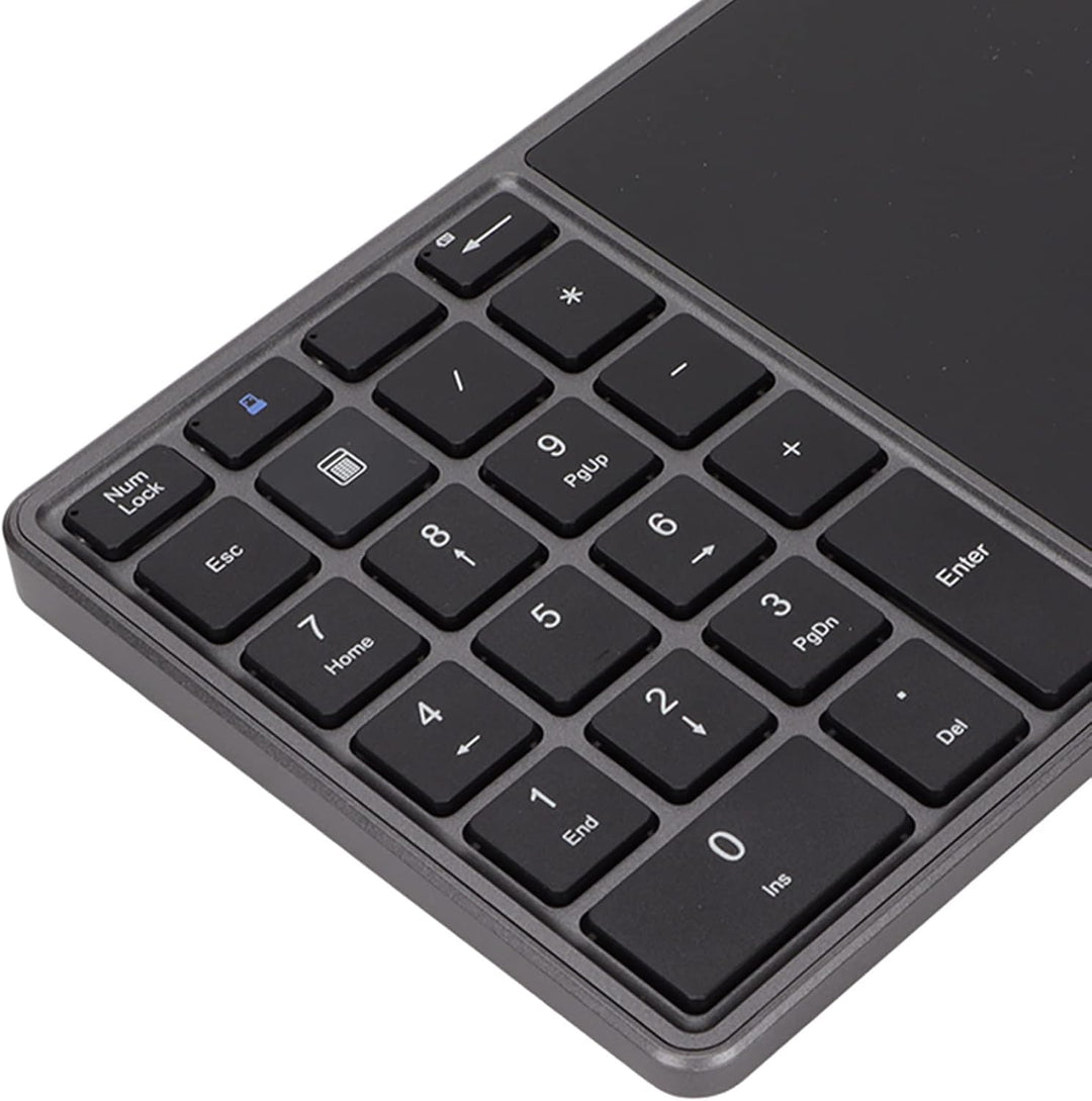 Nummernblock Touchpad, 2,4 G Wireless 5.0 Dual Mode, für Android OS X, 22 Tasten Tragbarer -Nummernb