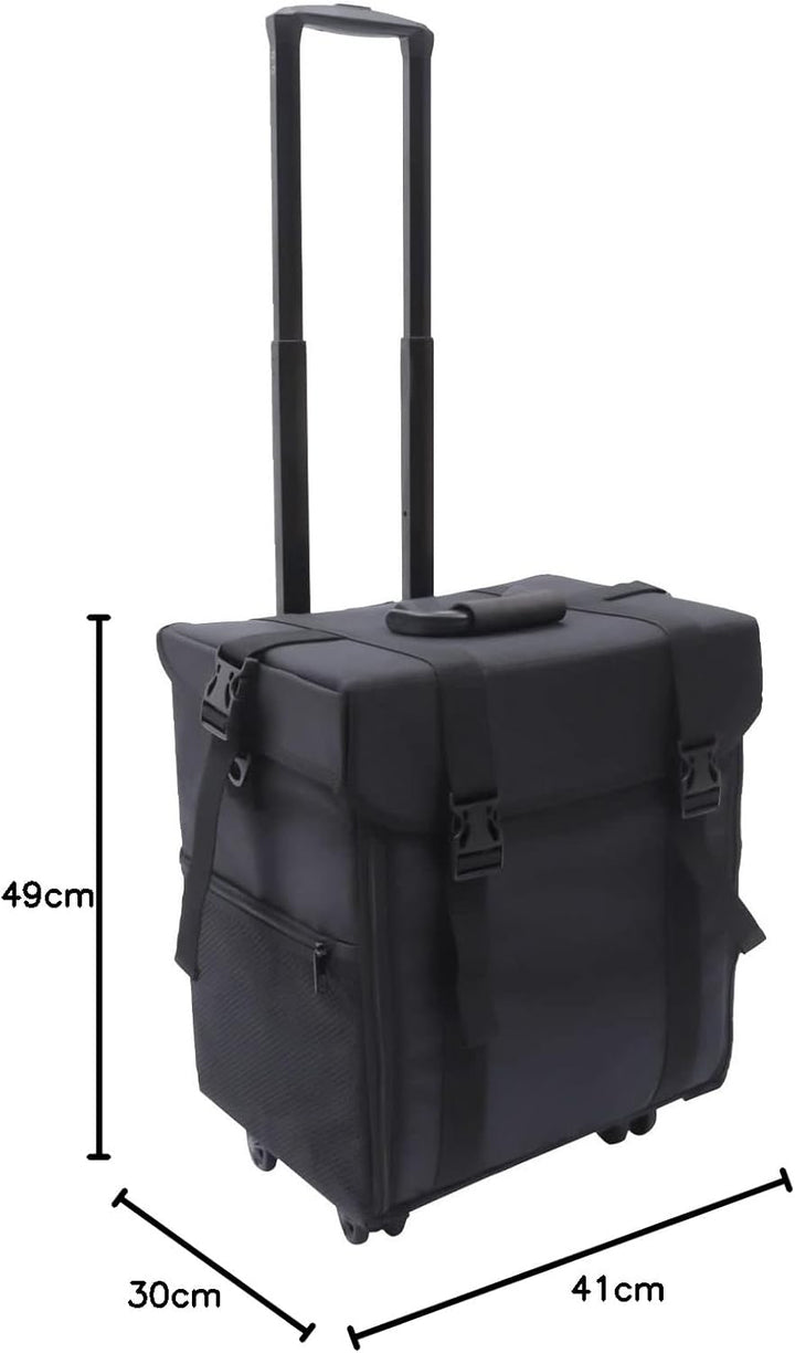 Kosmetikkoffer Trolley, 2 in 1 Gross Make Up Koffer Kosmetik Trolley Friseurkoffer Schminkkoffer mit