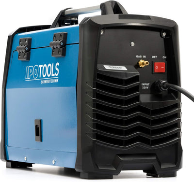 IPOTOOLS MIG-185R Inverter Schweissgerät MIG MAG - Schutzgas Schweissgerät mit 185 Ampere auch FLUX/