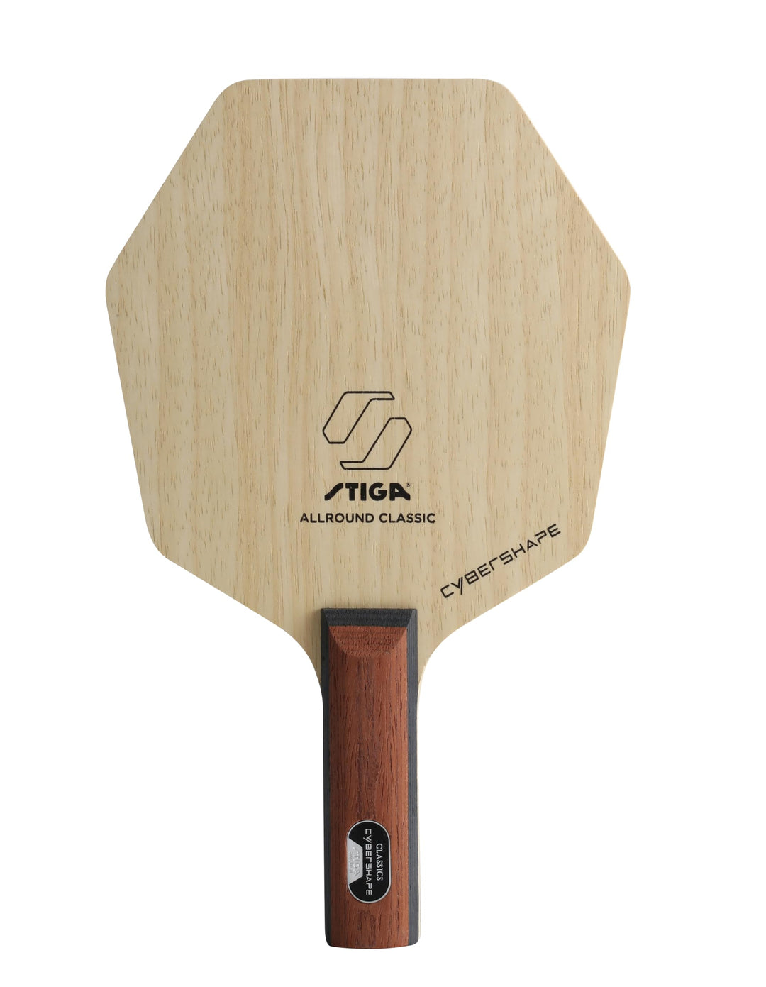 STIGA Allround Classic Cybershape - Offensives 5-Layer Tischtennisholz - Leichtgewichtig mit Präzisi