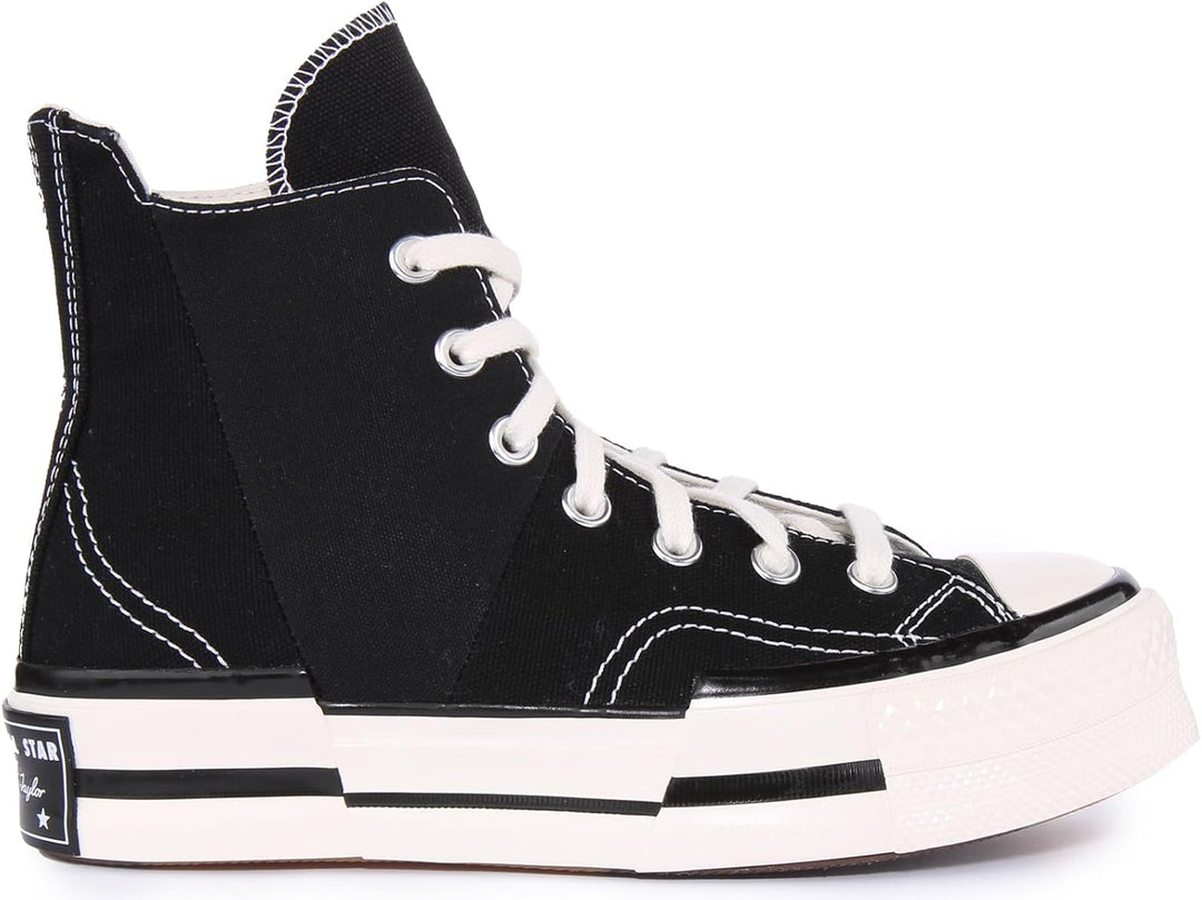 Converse Ct Core Lea Hi 236580-61-8 Unisex - Erwachsene Sneaker 40.5 EU Signalrot Schwarz Weiss, 40.