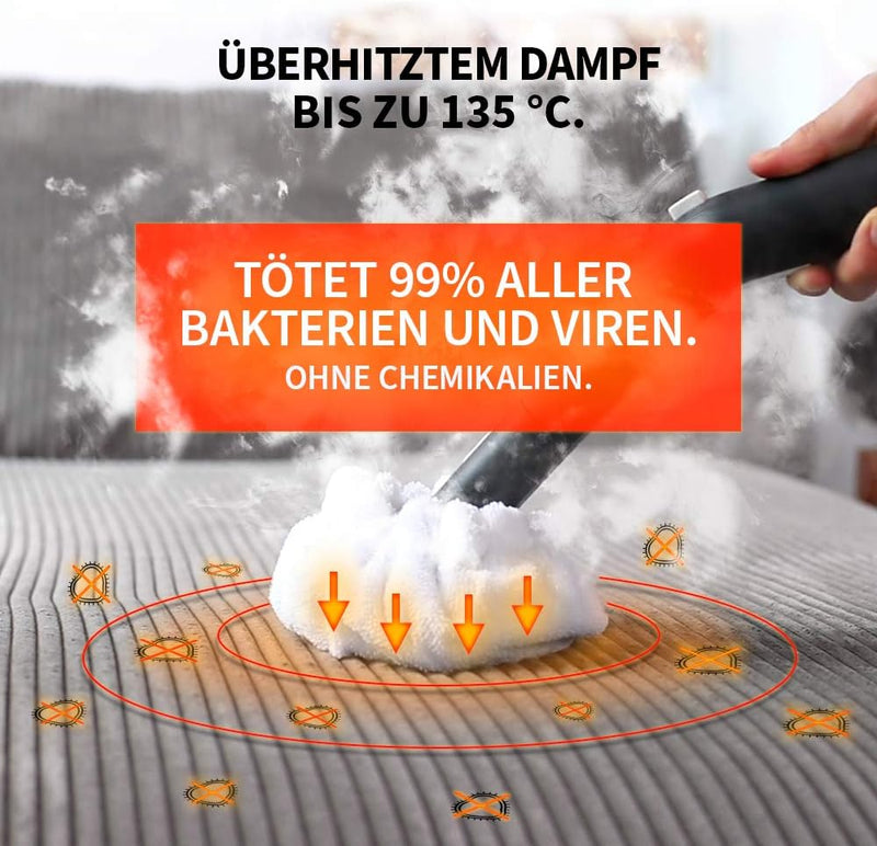 Der Dupray Neat Dampfreiniger ist der beste Mehrzweckdampfreiniger für anspruchsvolle Einsätze auf B