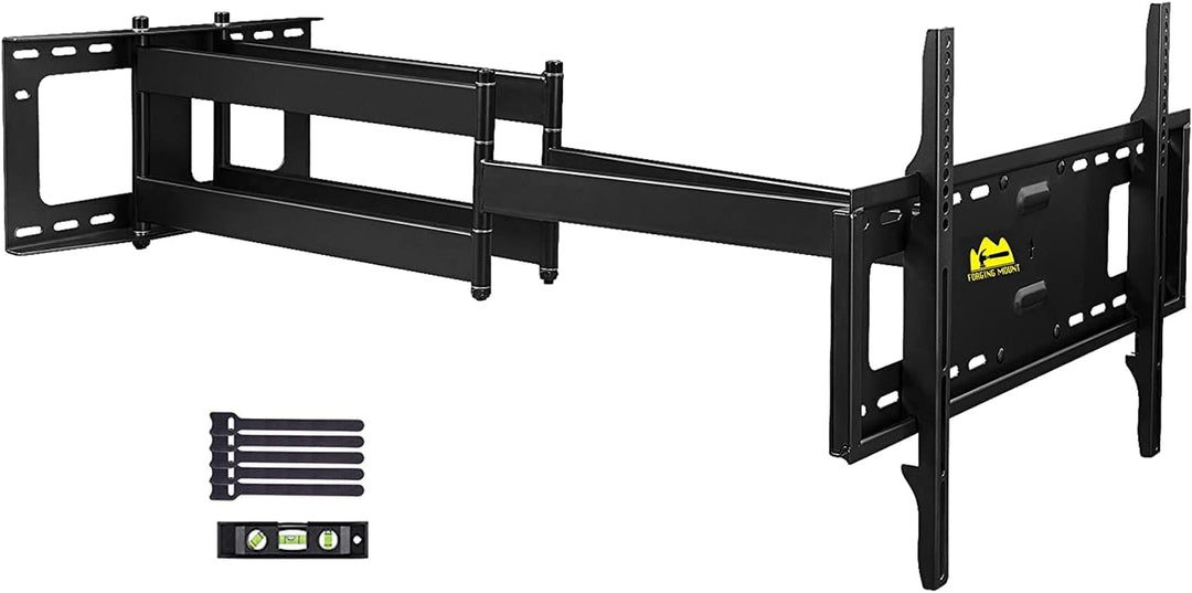 FORGING MOUNT TV Wandhalterung mit 109cm Langer Reichweite Doppelter Gelenkarm Voll Bewegung Neigbar