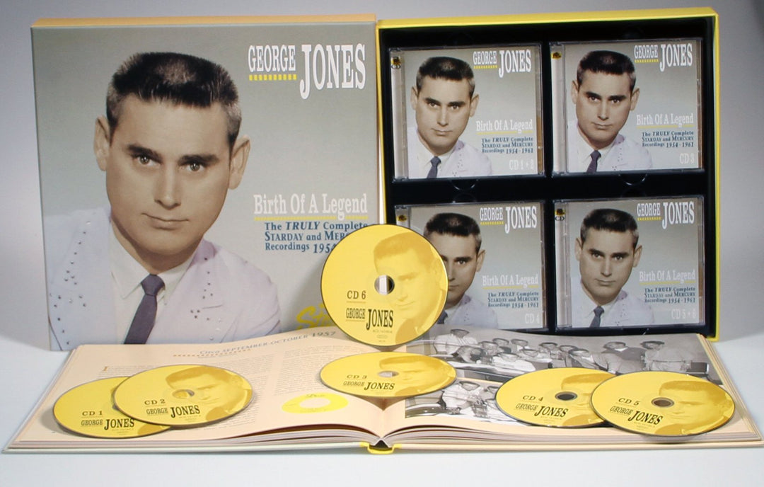 Birth Of A Legend-The Truly Complete Starday And, Audio-CD