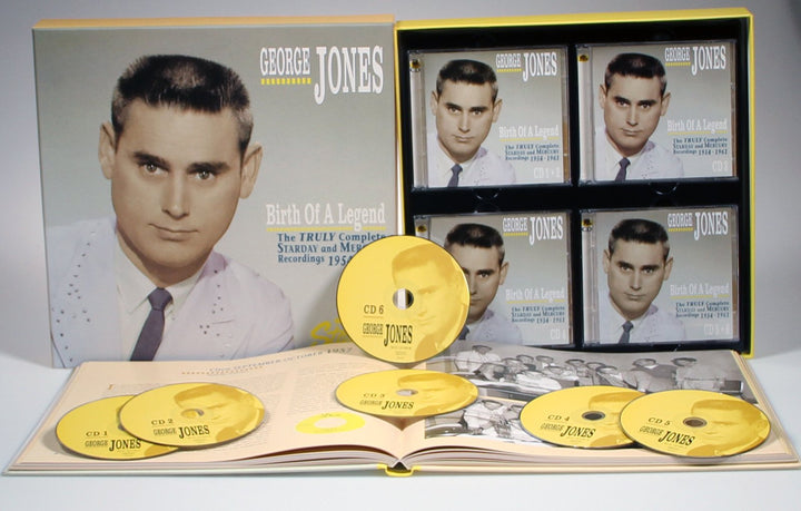 Birth Of A Legend-The Truly Complete Starday And, Audio-CD