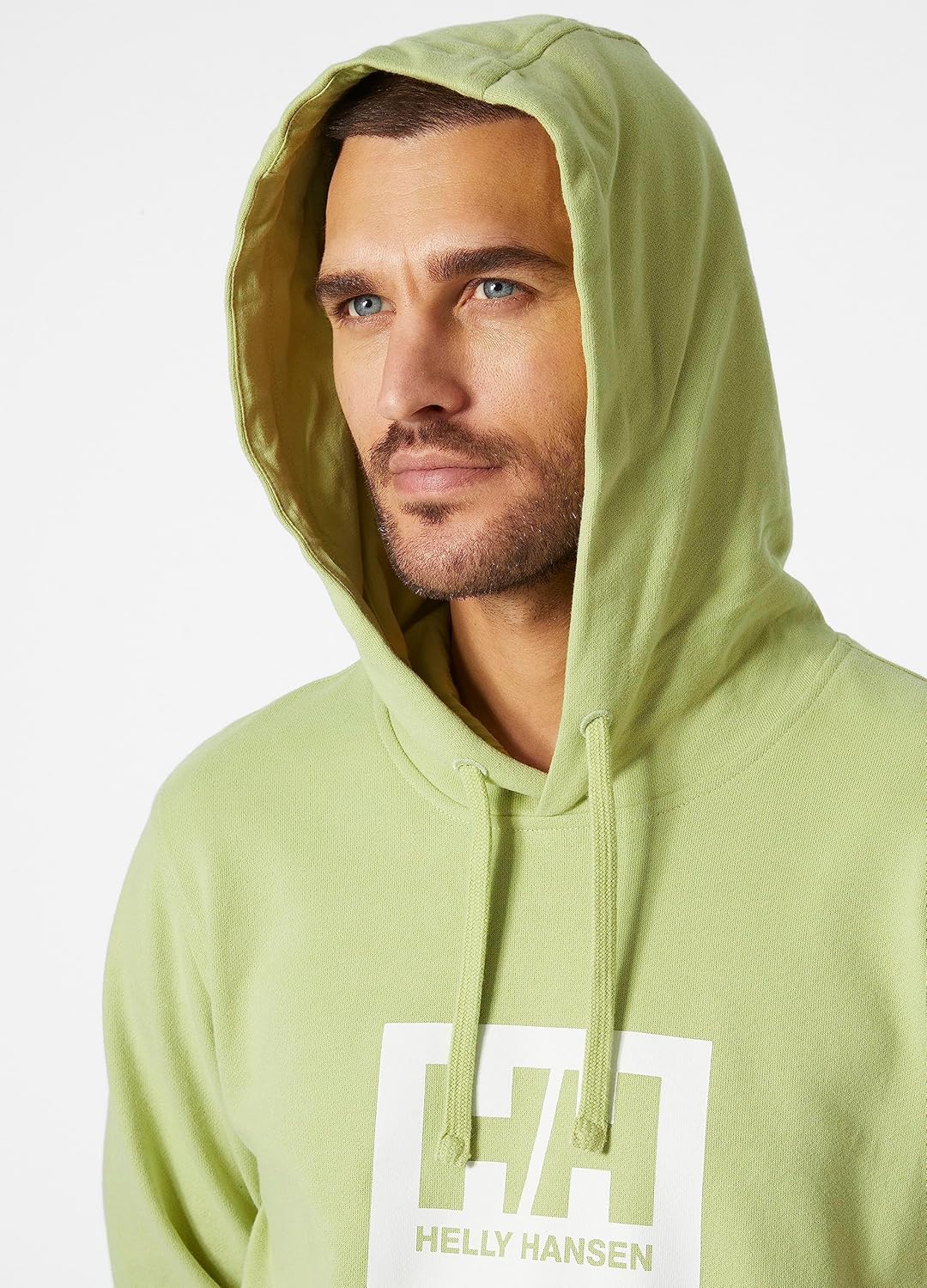 Helly Hansen Herren HH Box Kapuzenpullover, Geeister Matcha