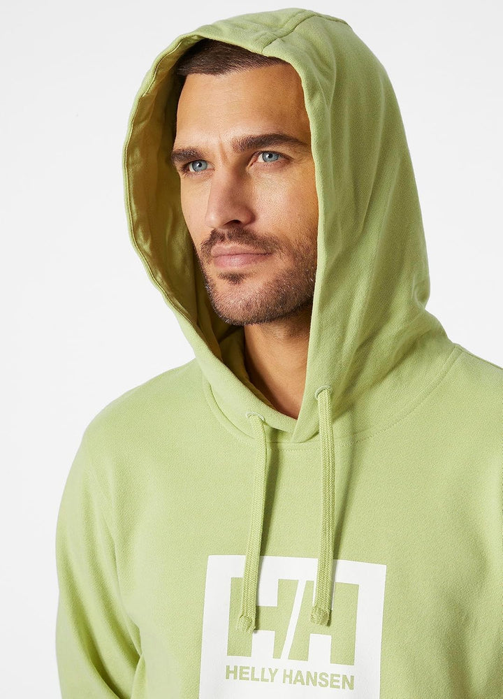 Helly Hansen Herren HH Box Kapuzenpullover, Geeister Matcha