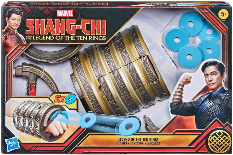 SHANG CHI Marvel Hasbro Legende der zehn Ringe Blaster, Action-Rollenspiel, Spielzeug für Kinder ab